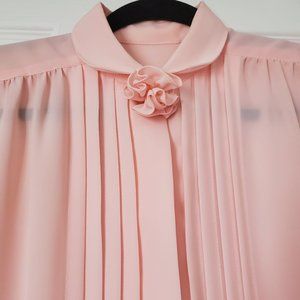 VINTAGE chiffon bouse